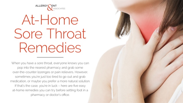 At-Home Sore Throat Remedies