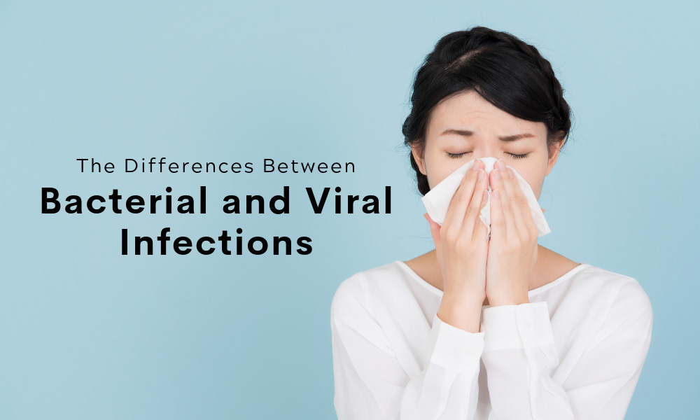 the differences between bacterial and viral infections