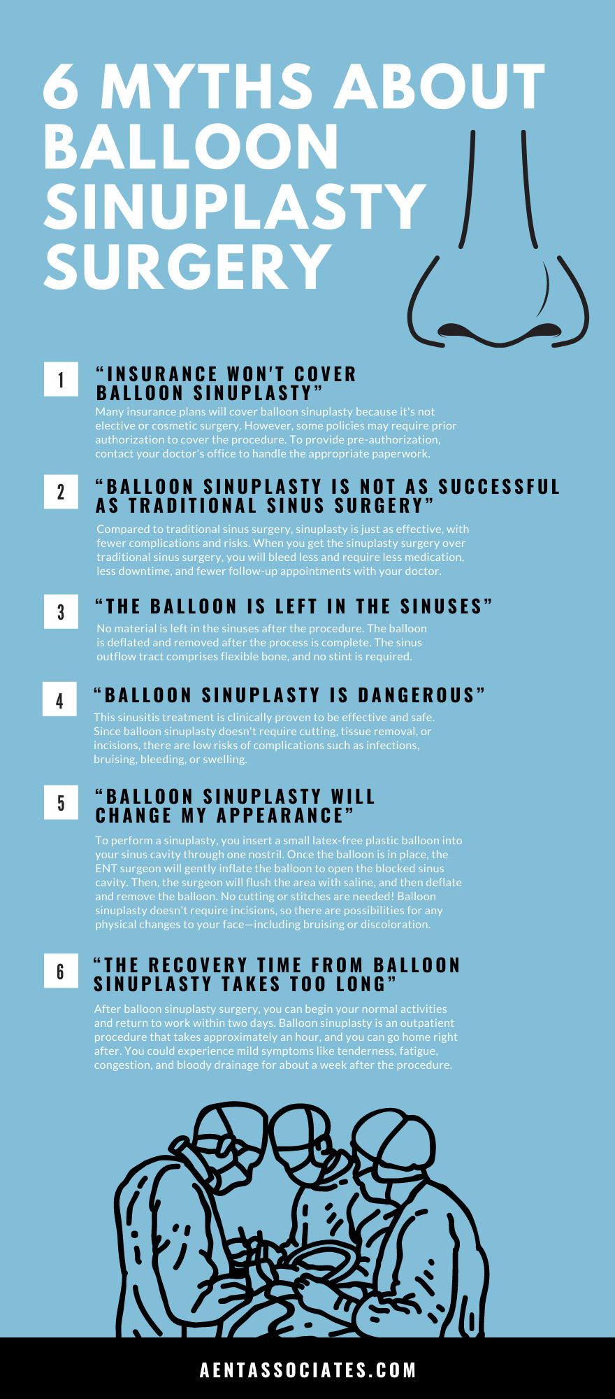 6 Myths About Balloon Sinuplasty Surgery