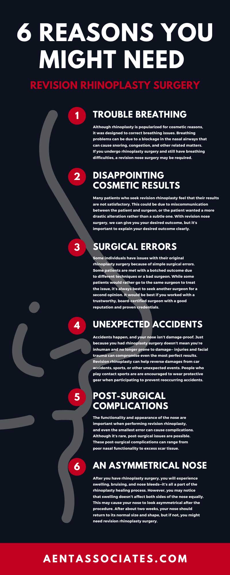 6 Reasons You Might Need Revision Rhinoplasty Surgery
