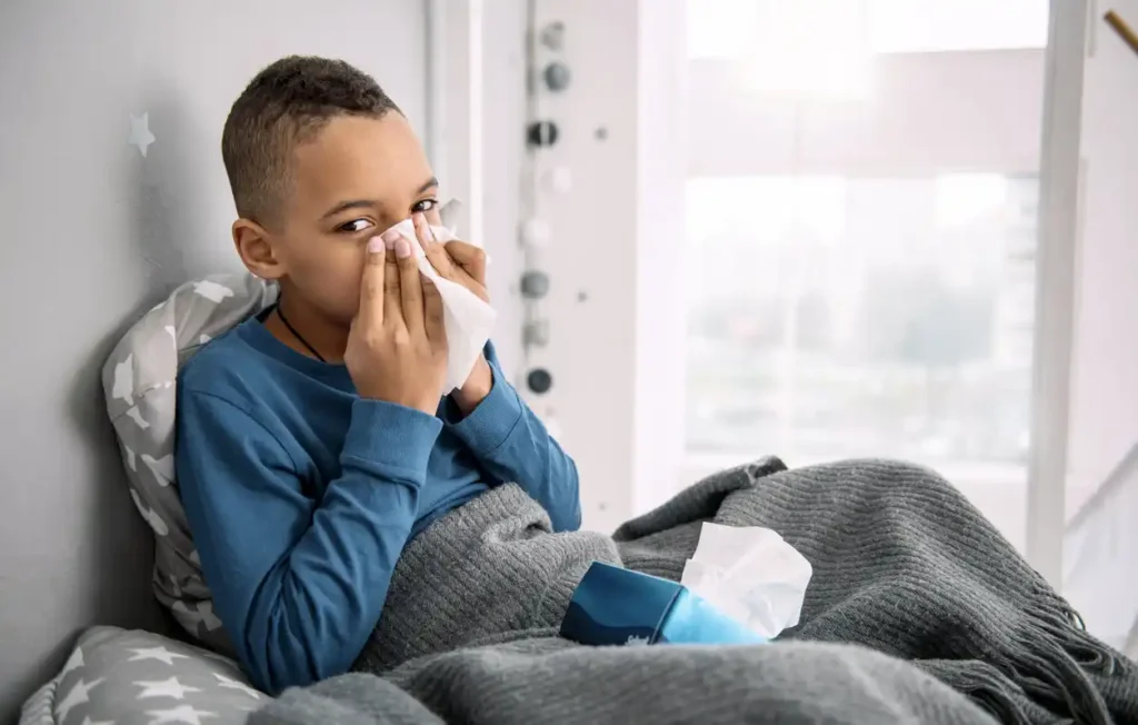child cold vs allergies